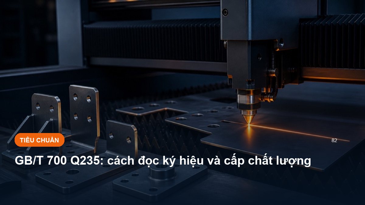 GB/T 700 Q235: cách đọc ký hiệu và cấp chất lượng